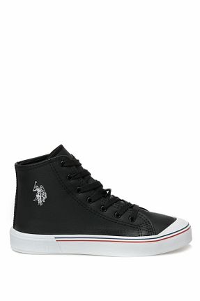کفش اسنیکر مشکی مردانه بند دار U.S. Polo Assn. - کد 409670700