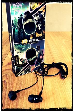 هدست گیمینگ مشکی earphone - کد 410050976