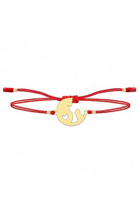 دستبند نقره طلائی زنانه 925 عیار alberaccessories - کد 403864528