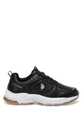 کفش اسنیکر مشکی زنانه بند دار U.S. Polo Assn. - کد 406446700