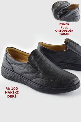 کفش کلاسیک مشکی مردانه چرم طبیعی پاشنه کوتاه ( 4 - 1 cm ) پاشنه ساده کد 409881374