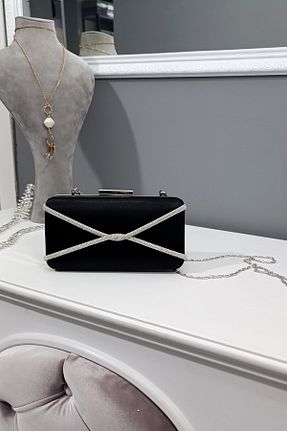 کیف مجلسی مشکی زنانه LA CALZATURE - کد 405675579