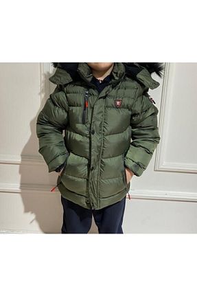 کاپشن خاکی بچه گانه رگولار FATELLA - کد 410225700