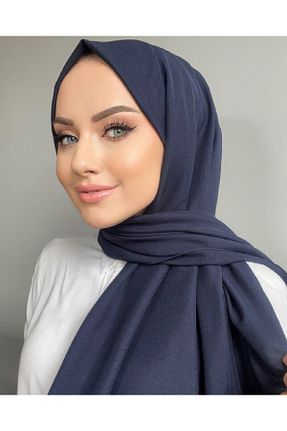 شال سرمه ای زنانه پنبه ای LEAUDER WOMEN - کد 410858293