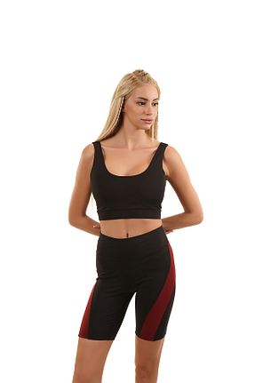 نیم تنه اسپرت مشکی زنانه پلی آمید GRAB - کد 410986596