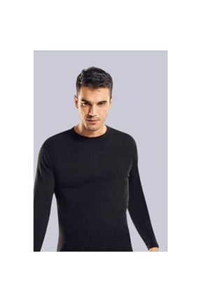 بادی مشکی مردانه یقه دوچرخه Tutku Elit - کد 50434089
