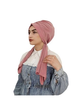 شال صورتی زنانه پنبه ای Ayselcehobi - کد 411040760