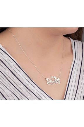 گردنبند نقره زنانه 925 عیار inan gümüş - کد 110078686