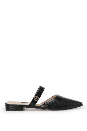 دمپائی مشکی زنانه پاشنه تخت Nine West - کد 411627708
