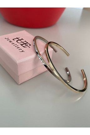 دستبند استیل (فولاد) زنانه استیل (فولاد) tue jewellery - کد 382426252