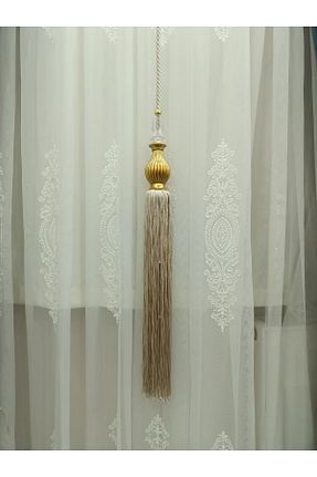 اکسسوری پرده طلائی TİEBACK - کد 410690619