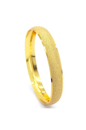 دستبند استیل طلائی زنانه روکش طلا کد 260705666
