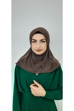 روسری قهوه ای 100 x 100 erasra class - کد 308124104