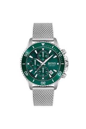 ساعت مچی سبز مردانه 45 میلی متر BOSS - کد 411978344