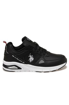 کفش پیاده روی مشکی زنانه چرم مصنوعی U.S. Polo Assn. - کد 416133503