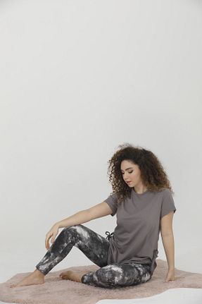 ست لباس راحتی طوسی زنانه Batik MyBen - کد 416402663