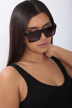 عینک آفتابی مشکی زنانه 50 UV400 استخوان سایه روشن کد 411110995