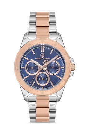 ساعت مچی طلائی مردانه 36-40 میلی متر Sergio Tacchini - کد 77877088