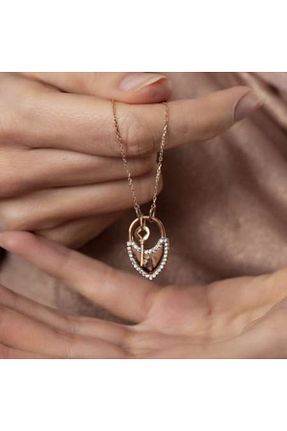 گردنبند نقره سفید زنانه 925 عیار EbruHome - کد 78293821