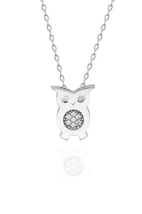 گردنبند نقره زنانه 925 عیار MaGümüş - کد 78388497