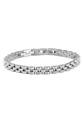 دستبند استیل (فولاد) سفید مردانه استیل (فولاد) Genel Markalar - کد 240124618
