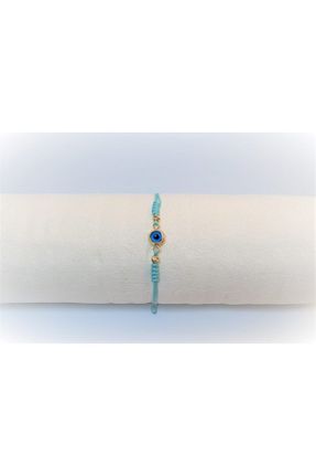 دستبند مروارید فیروزه ای Goldlife jewellery - کد 78999057
