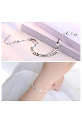 دستبند نقره زنانه 925 عیار Bylin Takı - کد 79394198