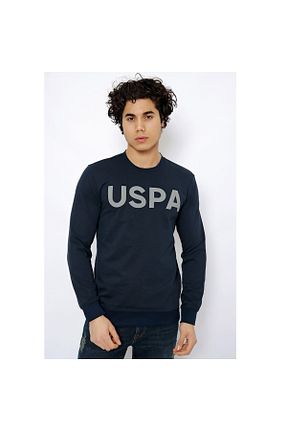 سوئیشرت سرمه ای مردانه ساده U.S. Polo Assn. - کد 411958295