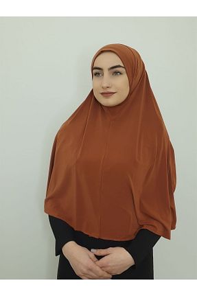 شال نارنجی زنانه پنبه ای R&S modibone - کد 412102264