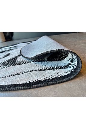 فرش مشکی قابل شستشو Rugs Modern Halı - کد 380667655