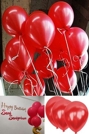 بادکنک قرمز Parti Dolabı - کد 97720761