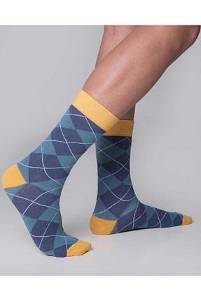 جوراب رنگی مردانه پنبه - الاستین The Socks Company - کد 349482421