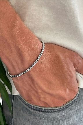 دستبند استیل (فولاد) مردانه استیل ضد زنگ UBUH SHOP - کد 418683068