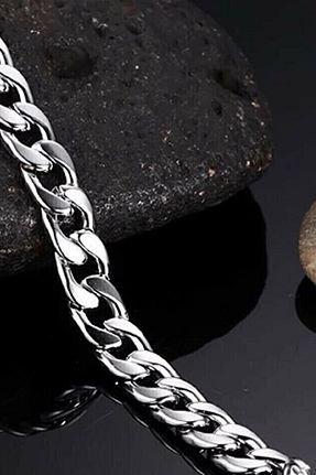 دستبند استیل (فولاد) مردانه استیل ضد زنگ UBUH SHOP - کد 418745233