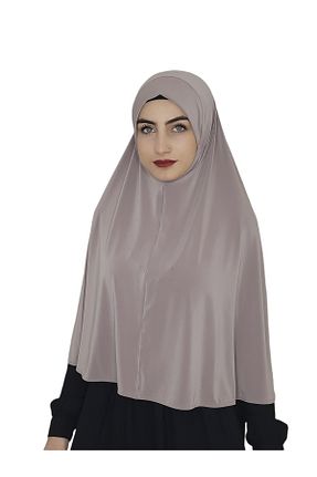 شال قهوه ای زنانه پنبه ای R&S modibone - کد 412102329
