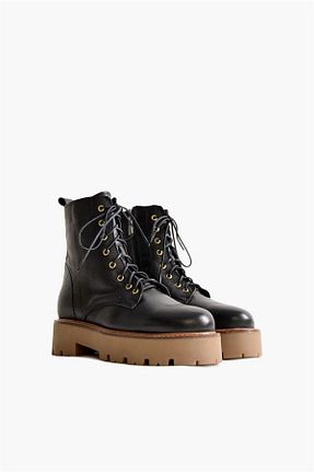 بوت / نیم بوت مشکی زنانه جیر Shoes & More - کد 412335899
