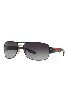 عینک آفتابی طوسی مردانه 65 Prada - کد 412430121