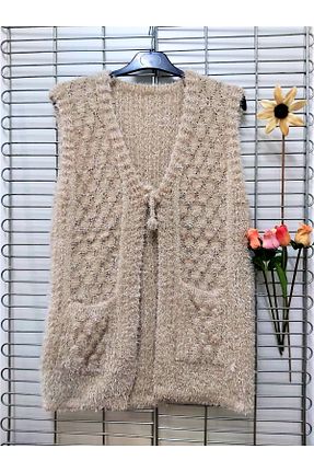 جلیقه قهوه ای زنانه رگولار Çt Çeyizci Tekstil - کد 332691826