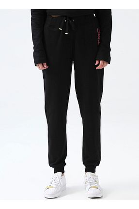 شلوار مشکی زنانه پارچه U.S. Polo Assn. - کد 412727004