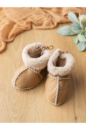 پاپوش سرمه ای بچه گانه چرم خالص Sarebaby - کد 442683928