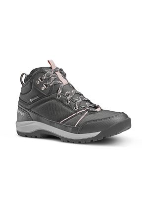 بوت / نیم بوت طوسی زنانه ضد آب Decathlon - کد 429126232