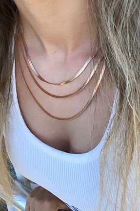 گردنبند استیل ( فولاد ) صورتی زنانه استیل ضد زنگ UBUH SHOP - کد 430004293