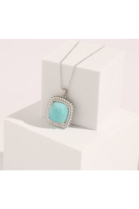 گردنبند نقره سفید زنانه 925 عیار Khailo Silver - کد 442688549