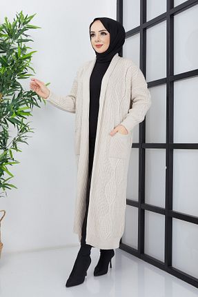 رویه حجاب طوسی زنانه رگولار Pamuk Butik - کد 403813083