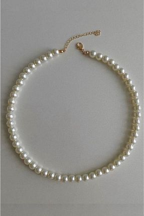 گردنبند استیل ( فولاد ) سفید زنانه استیل ضد زنگ UBUH SHOP - کد 429374711