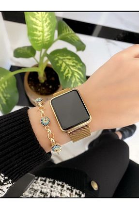 ساعت مچی طلائی زنانه 38 میلی متر ÇENÇEN - کد 123672403