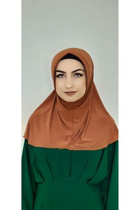 روسری نارنجی پنبه ای R&S modibone - کد 436316108