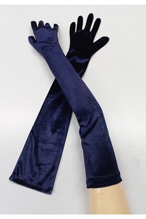 دستکش سرمه ای زنانه پلی استر es moda shop - کد 381270467