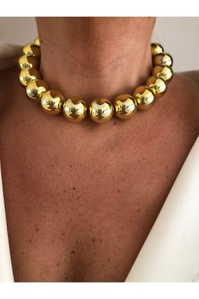 گردنبند جواهر طلائی زنانه کد 443801711