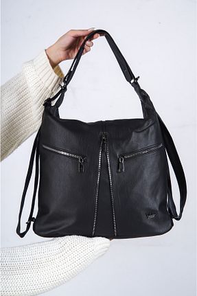 کیف دوشی مشکی زنانه چرم مصنوعی Solo Bag - کد 152908517